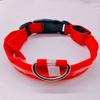 Suministro del fabricante collar para perro LED luminoso anti-pérdida luz nocturna collar etiqueta de perro pañuelo para cuello de perro suministro directo