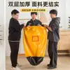 Bolsa de Transferencia Rápida con Asa, Bolsa Contenedora Logística Engrosada y Resistente al Desgaste, Bolsa para Empacar Mudanzas, Artefacto Grande Impermeable para Mudanzas