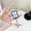 Fábrica Adequado para Huawei Fit4/Fit3 Capa Ventilador Cola Pulseira de Relógio de Metal Apple Xiaomi Corrente de Relógio Destacável à Mão