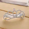Corona Infantil Accesorios Finos para el Cabello Tocado Corona para Niña Peineta para el Cabello Corona Incrustada de Diamantes Horquilla para Dama de Honor