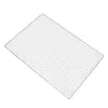Grelha de Malha para Churrasco Quadrada Pequena de Arame Aço Inoxidável Grelha de Churrasco Grande Rede de Secagem Grelha de Churrasco Fábrica