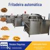Jiangmi Strip Yam Crisp Donut Pot Equipamento de Fritura Automático Flip Frying Pot Pequeno Equipamento de Fritura Gás
