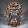 Escultura Animal de Cabeza de Tiburón Elefante Bebé León Cabeza Animal Transfronteriza Nueva Creativa Adornos de Resina para Escritorio de Interior