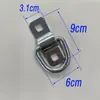 Contenedor de anillo fijo anillo de tracción anillo de tracción placa protectora canaleta de carga anillo de tracción camión remolque pequeña modificación hebilla de anillo de contenedor