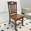 Silla de madera maciza silla de comedor silla con respaldo sin instalación taburete de madera maciza pura hogar simple restaurante mesa de comedor china silla