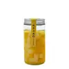 Botella de Vidrio Recta Botella para Miel y Mermelada Botella para Nido de Pájaro Botella para Salsa Picante Tarro de Almacenamiento Tarro Sellado para el Hogar 200ml Venta al por Mayor