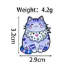 Insignia con Forma de Huevo para Mascotas Transfronteriza Broche de Animal Lindo Accesorios Dibujos Animados Cerdo Pequeño Leopardo Rosa Broche de Animal