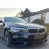 Adecuado para Labio Frontal Mp Serie 5 Bmw G30G38 Pala Frontal Mp Modificada Patrón de Fibra de Carbono Kit de Contorno Pequeño para Labio Frontal
