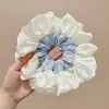 Scrunchie de renda estilo coreano para mulheres, elástico de rabo de cavalo de alta qualidade, alta elasticidade e faixa de cabelo durável