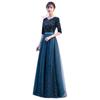 Vestido de Performance Coral para Mulheres, Traje de Coro Adulto Verde Escuro, Novo Vestido Longo Elegante 2026