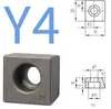 Jinan Jingyi Trilho Guia Linear Placa de Pressão Inclinada Máquina-Ferramenta de Metalurgia do Pó Bloco de Pressão Hexagonal T1T2T3Y3Y4Y5K2K3