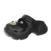Novos Sapatos de Caverna DIY Sapatos Tridimensionais Flor Desenho Animado Fofo Acessórios Sandálias Verão Roupa Externa Moda Feminina Sapatos de Caverna Tendência