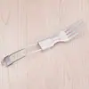 Juego de cubiertos plegables de acero inoxidable 304 para viajes transfronterizos, tenedor, cuchara, palillos de tornillo, cuchara plegable portátil para ensaladas al aire libre, vajilla para acampar