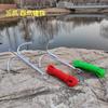 Anzuelo de anclaje para hierba acuática de acero inoxidable de tres garras cuatro garras anzuelo de anclaje garra de tigre volador anzuelo sólido para pesca en hierba acuática anzuelo de tres garras