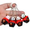 Barril de Vino Creativo Tarro de Vino Lindo Bebé Panda Bebé Panda Figura Llavero Estándar Colgante de Bolsa Llavero de Coche