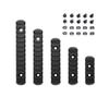 Tira de riel guía de nailon M-LOK 5 piezas 1 paquete Tira de riel guía de nailon Mlok 5 piezas un paquete tira de riel guía de nailon Mlok