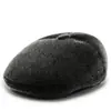 Nuevo modelo de invierno de gorra tipo pico para hombres de mediana edad y mayores, adecuado para papás y abuelos, engrosado para abrigar y proteger los oídos, ideal para viajes al aire libre