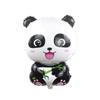 Globo de película de aluminio de bambú con forma de panda de 18 pulgadas Cabeza de panda Globo decorativo de papel de aluminio para fiesta de cumpleaños infantil al por mayor
