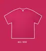Camiseta de Manga Corta para Hombre de Venta Caliente Transfronteriza de Amazon 310g, Verano Hombro Caído Holgada Casual Ins Versátil, Personalizable
