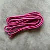 Corda Paracord 5mm Cor Sólida Poliéster Fio Central Trançado Pingente DIY Corda Miu para Roupas Acessórios Feitos à Mão Corda para Chapéu Material Corda