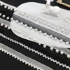 Nuevas Cintas de Encaje con Perlas Hechas a Mano y Accesorios de Perlas para Decoraciones de Ropa Qipao y Hanfu, Accesorios DIY para Textiles del Hogar