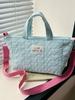 Nuevo bolso de mano de la serie de colores dopamina para niñas, versátil, de gran capacidad, bolso de hombro, bolso bandolera, ventas directas de fábrica