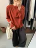 Sudadera con Capucha Original de Exportación con Media Cremallera para Mujer, Nuevo Estilo Otoño e Invierno 2025, Top Minimalista de Manga Larga de Alta Gama