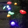 Luces de Suelo de Medusa Solar Transfronterizas, Luces Decorativas para Jardín al Aire Libre, Luces Creativas de Alto Valor para Embellecimiento de Césped