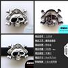 Joyería europea y americana al por mayor para bricolaje, accesorios de moda para hombre, aleación, llave inglesa para hombre, hebilla de cinturón de calavera de locomotora 1