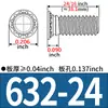 Tuercas Remachables Hechas en EE. UU. FH-256/440/632/832/0420/0518/0616-Tuercas Remachables