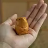 Talla en Madera de Tuya Zodiaco Doce Pieza de Mano de Obra Literaria Escritorio de Oficina Animal Pequeño Lindo Regalo Curativo Adornos