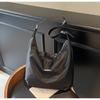 Bolso Tote de Tela Oxford de Gran Capacidad Estilo Coreano 2025 Nuevo para Estudiantes para Ir a Clase, Bolso Bandolera de un Solo Hombro para Mujer