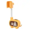 Soporte Ajustable para Cabezal de Ducha Montaje en Pared sin Agujeros para Baño Estante para Ducha Estante de Almacenamiento para Inodoro Dibujo Animado