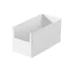 Caja de Almacenamiento para Gabinete Tipo Cajón Apilable Escritorio Bocadillos Artículos Varios Caja de Organización para Cocina Caja de Almacenamiento de Ángulo Recto para Gabinete Profundo