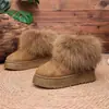 Otoño 2026 Nuevo Talla Grande Botas Casuales Cómodas para Mujer Estilo Europeo y Americano Modernas para Exteriores Talla Única