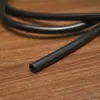 Estante de Metal para Ollas Funda de Silicona Transparente Antideslizante Tubo de Silicona Abierto Tubo de Silicona Resistente a Altas Temperaturas Tubo de Silicona Negro