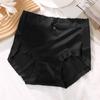 Shorts de seda femininos de cetim de seda amoreira antibacteriano virilha sem costura respirável cintura média alta barriga contração quadril levantamento de seda gelo cabeça