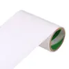 Rollo de pegatinas de PVC blanco brillante sub-blanco pegatinas adhesivas limpieza y protección de productos químicos diarios rollo de pegatinas de PVC al por mayor