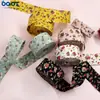 Fita de Tecido Floral Prensado Fita Composta Laço Artesanal DIY Acessórios de Cabelo Fita Decorativa de Tecido DIY