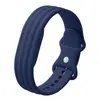 Adecuado para la pulsera deportiva sin pantalla Google Fitbit Air, correa de reloj deportiva de silicona de color sólido