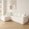Sofá Modular en L Personalizado Modelo Nuevo 2026 para Todas las Estaciones, Cómodo y Sencillo, Adecuado para Uso Doméstico, Hotel, Sala de Estar de Lujo Ligero, Apartamentos Pequeños