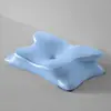 Almofada Borboleta Espuma de Memória Zero Pressão Almofada em Formato de Borboleta para Sono Profundo, Alívio de Pressão, Proteção do Pescoço, Auxílio ao Sono, Almofada Borboleta Especial para Dormir de Lado
