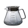 Hand Coffee Pot Sharing Pot Drip Filter Cup Cloud Hand Coffee Pot Set Diamond Pattern Brewing Pot