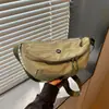 Linda Bolsa Versátil para Teléfono Móvil para Mujer 2026 Nuevo Estilo Coreano Nicho Bolso Cruzado de Moda Tela de Nylon Bolso de Hombro Tipo Empanada