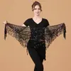 Nuevos Disfraces de Performance para Danza del Vientre, Atuendos Sexy con Lentejuelas y Flecos para Práctica de Danza India, Trajes de Escenario para Club Nocturno de Danza Jazz