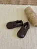 Zapatos de herradura XSHX de punta dividida | Para niños, sensación de hielo, malla simple, velcro, suela de goma, cómodos y suaves para niños y niñas en primavera y verano
