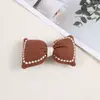 Tela Bordada con Relleno de Algodón Lazo DIY Accesorios para el Cabello Ropa Pinzas para el Cabello de Niños Accesorios de Joyería Materiales en Stock