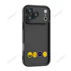 Funda de teléfono divertida con estampado de cara sonriente, superventas transfronteriza para Apple 17, suministro transfronterizo, funda mate anticaídas de TPU con ventana grande