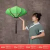 Lanternas Personalizadas de Formato Especial Chinês Pintadas à Mão Chandelie de Tecido Formato de Disco Voador Lâmpadas para Abertura de Hotel Casa de Chá Restaurante de Hot Pot