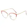 Armazones de Gafas Metálicos de Nuevo Estilo Transfronterizos con Lentes Fotocromáticos Versátiles con Forma de Gato
